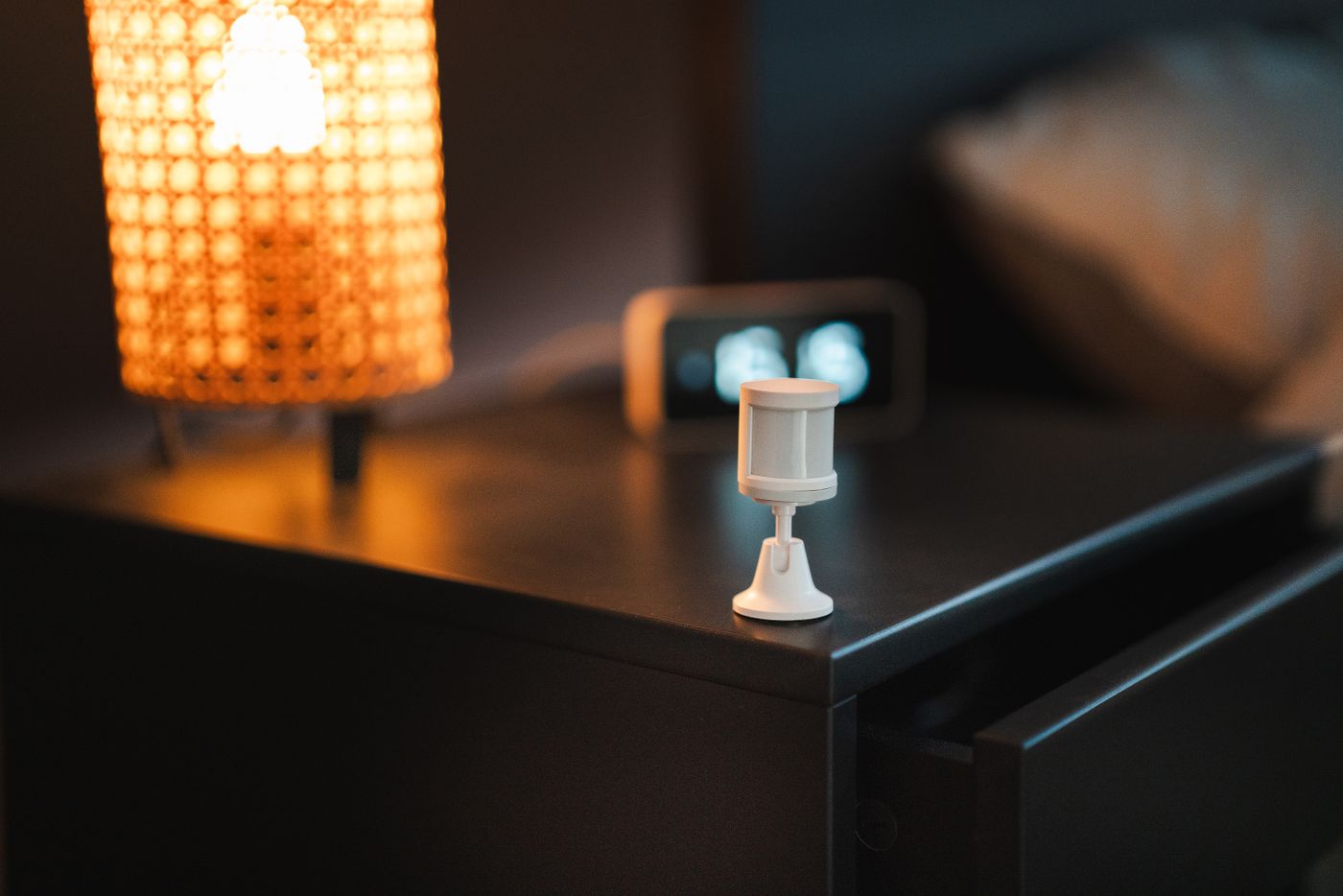 Smart motion sensor in a residential room